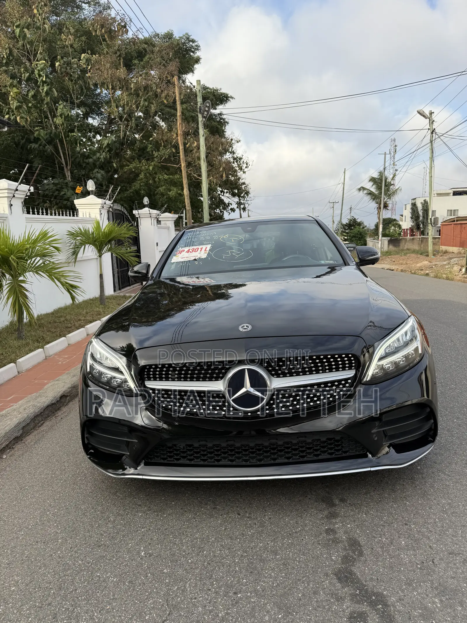 Mercedes-Benz C300 Base C300 AWD 4MATIC Sedan 2019 Black