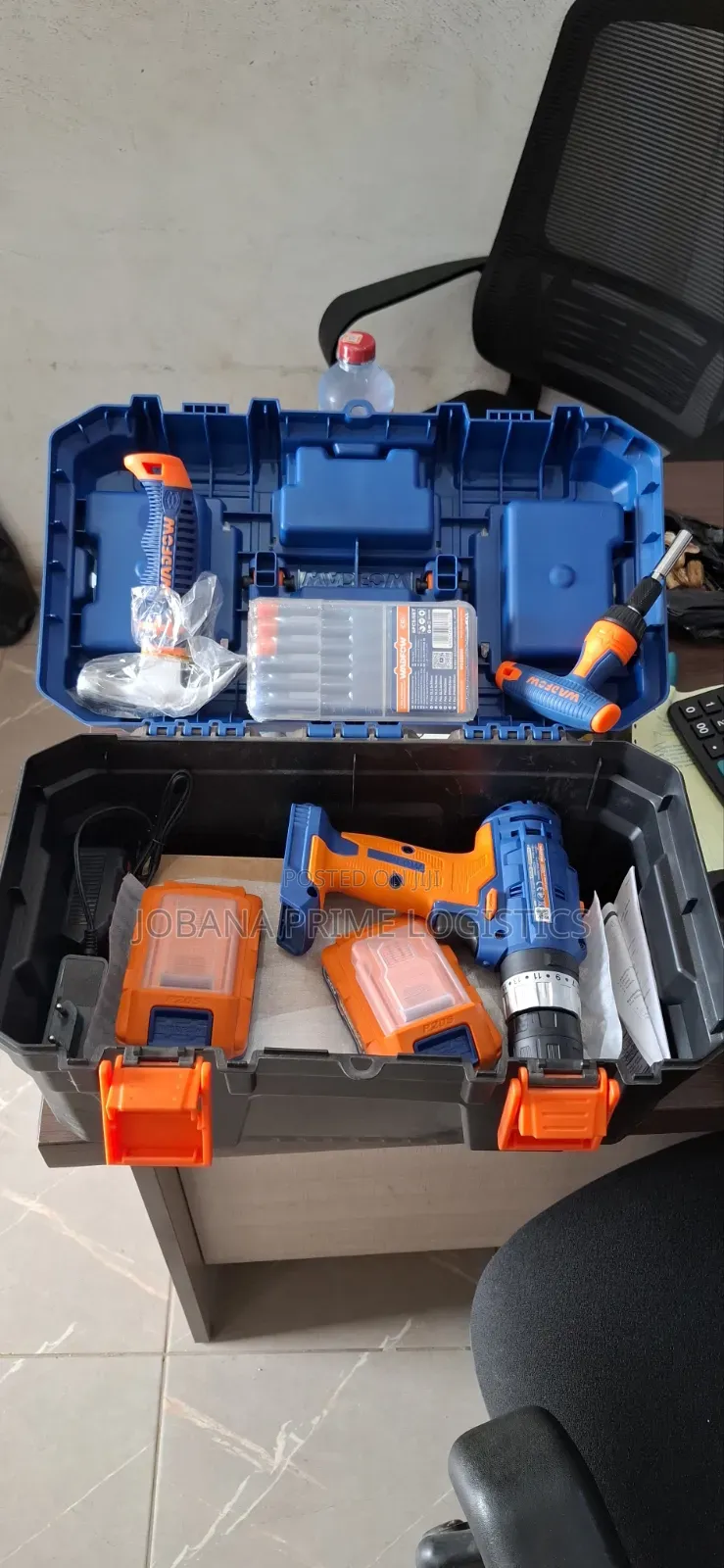 Wadfow 20v Drill C/W 119pcs Set