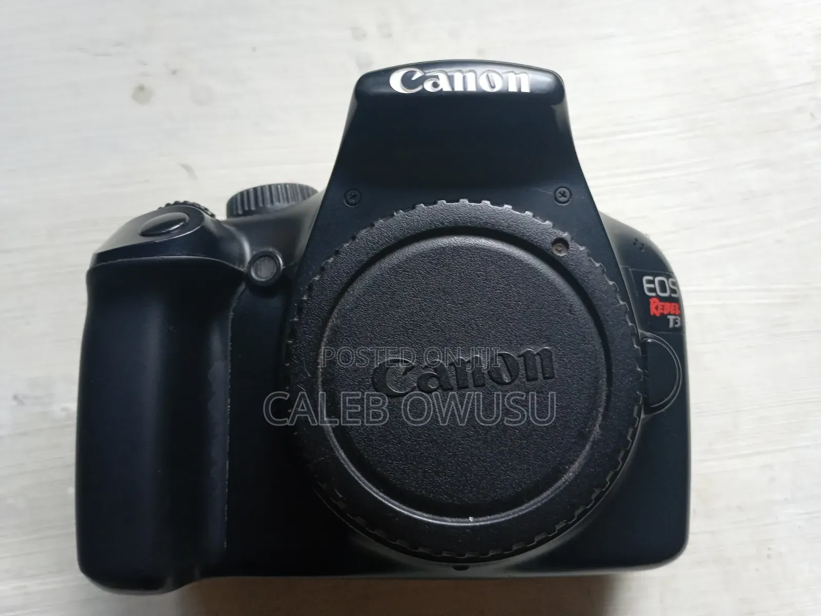 Canon Eos T3, Charger and It's Battery