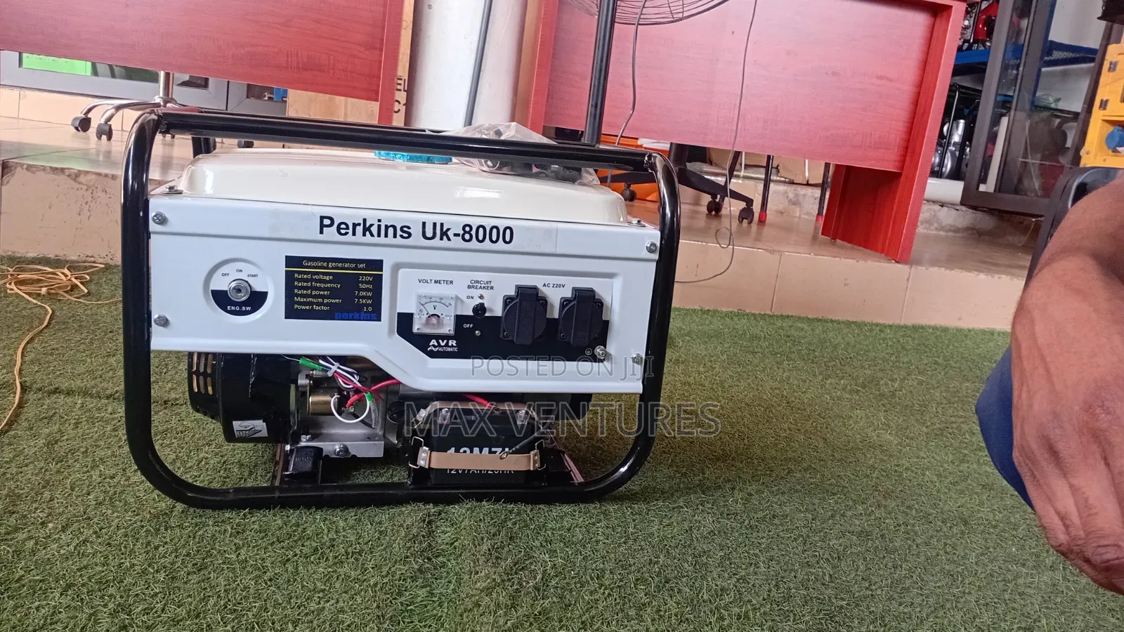 Original Perkins 7.5kva Petrol Generator7.5kva