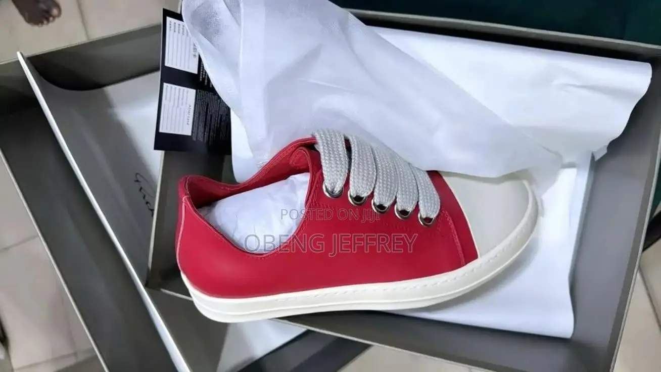 Original Rick Owen’S High/Low Red