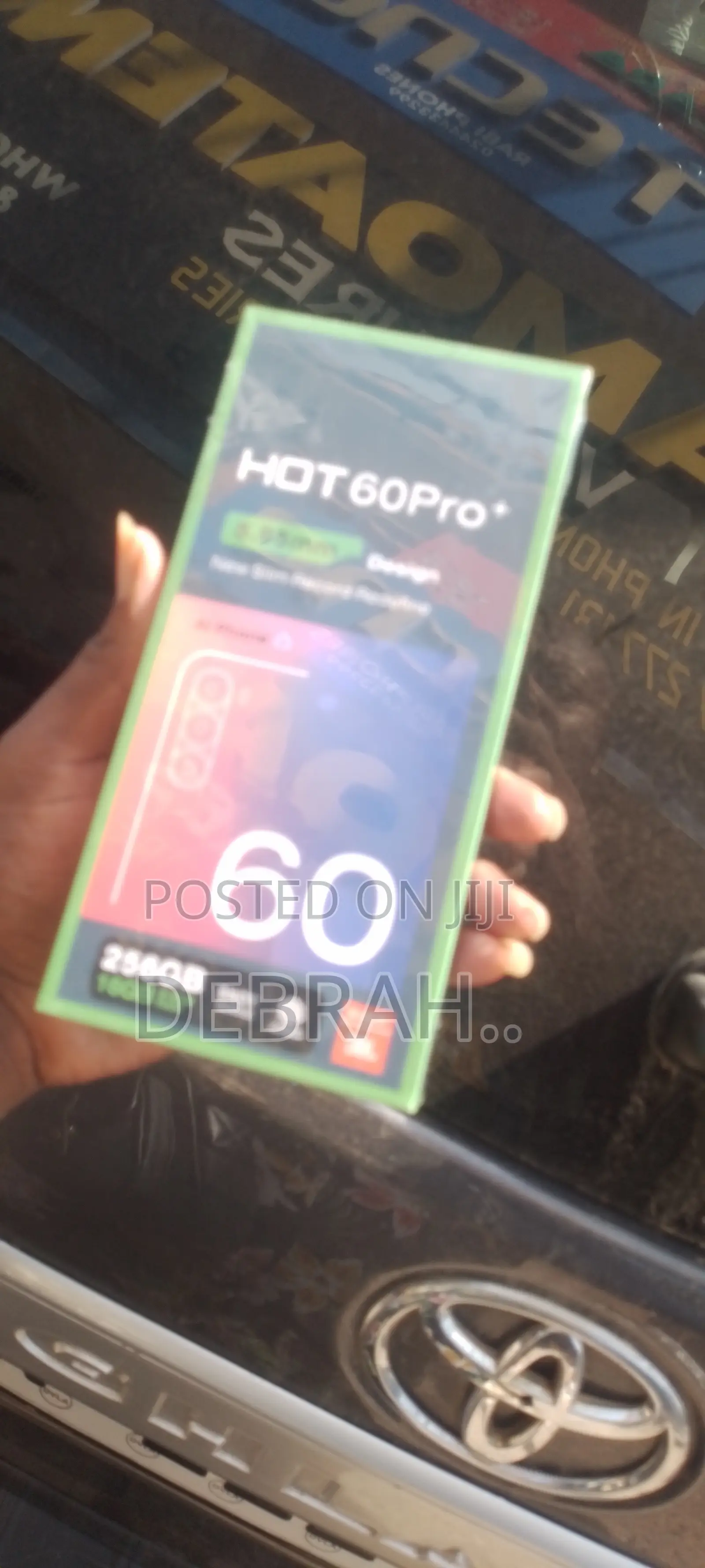 New Infinix Hot 60 Pro+ 256 GB Black