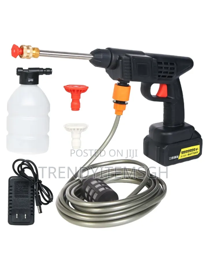 Cordless Portable High-Pressure Car Wash Kit