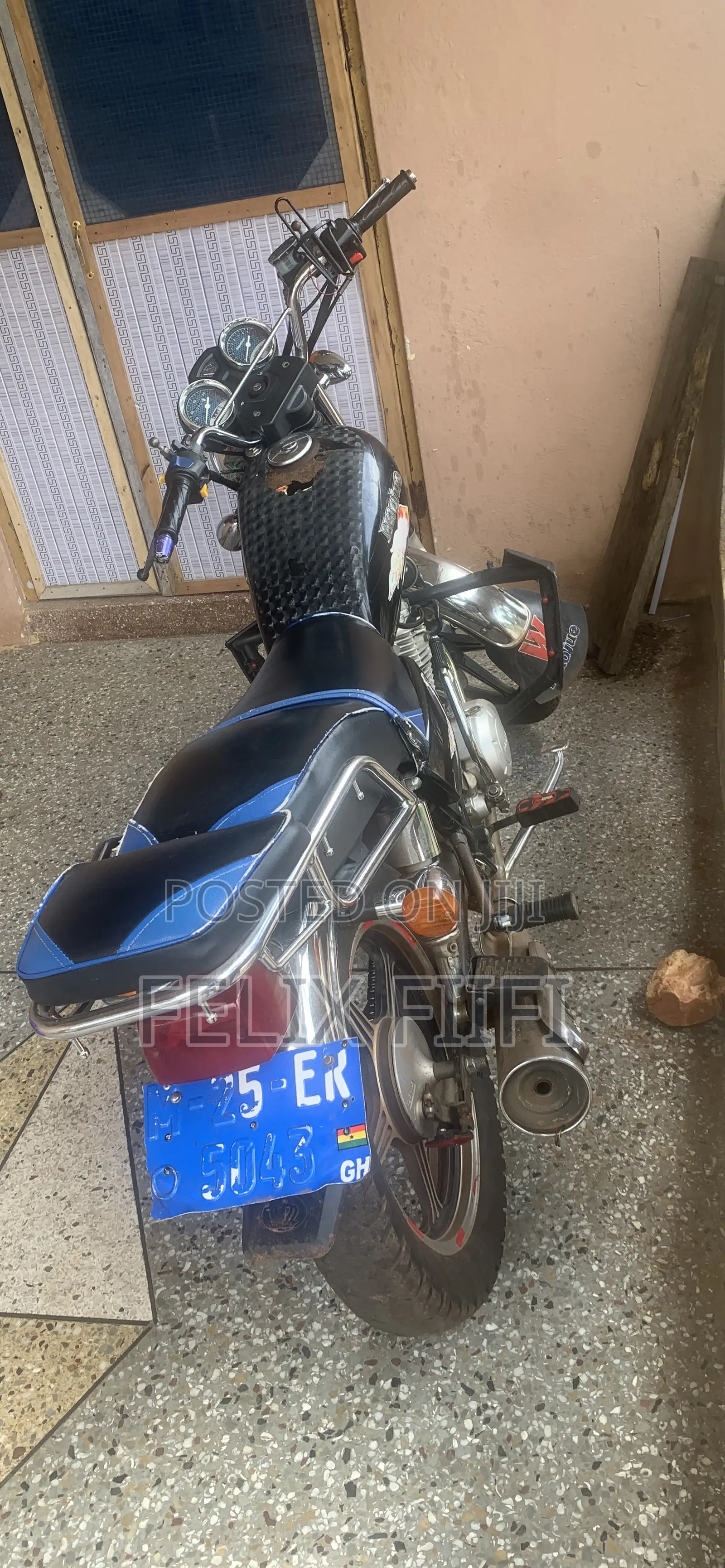 Haojue HJ125-8K 2024 Black