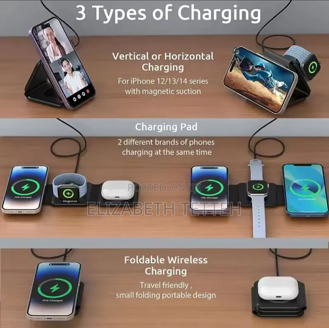 3 in 1 Wireless Charger