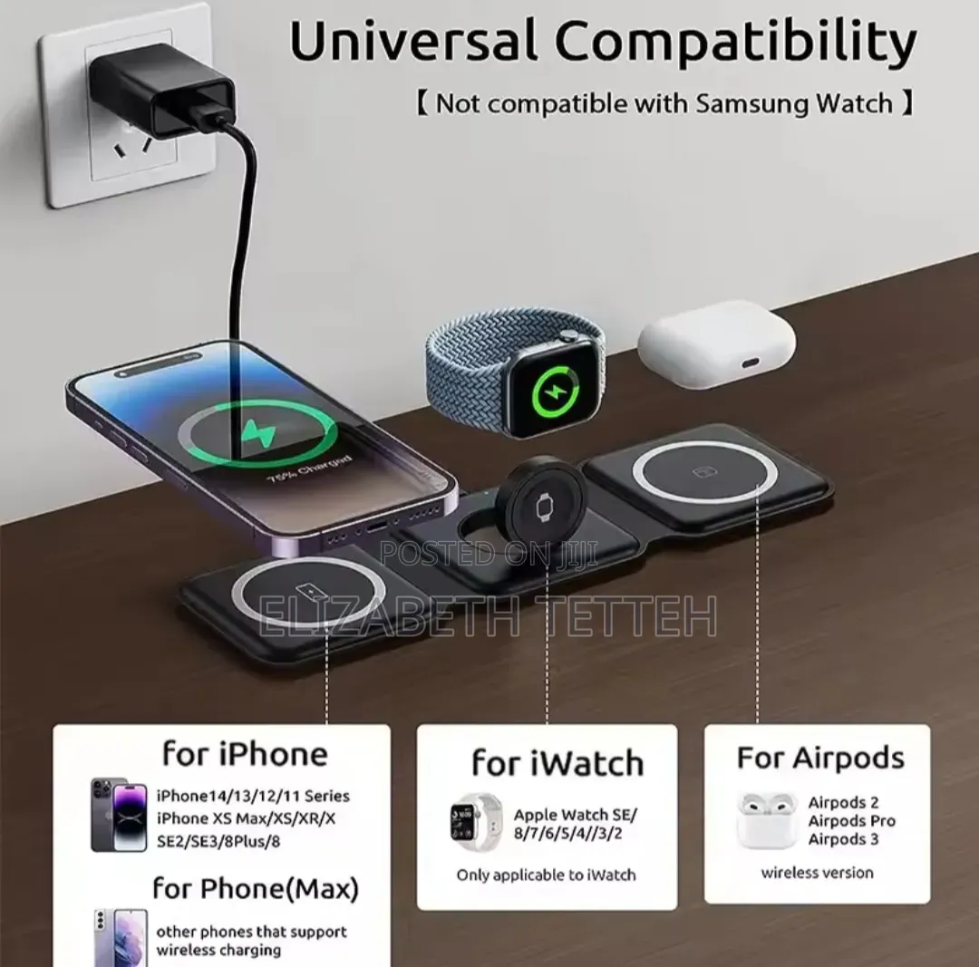 3 in 1 Wireless Charger