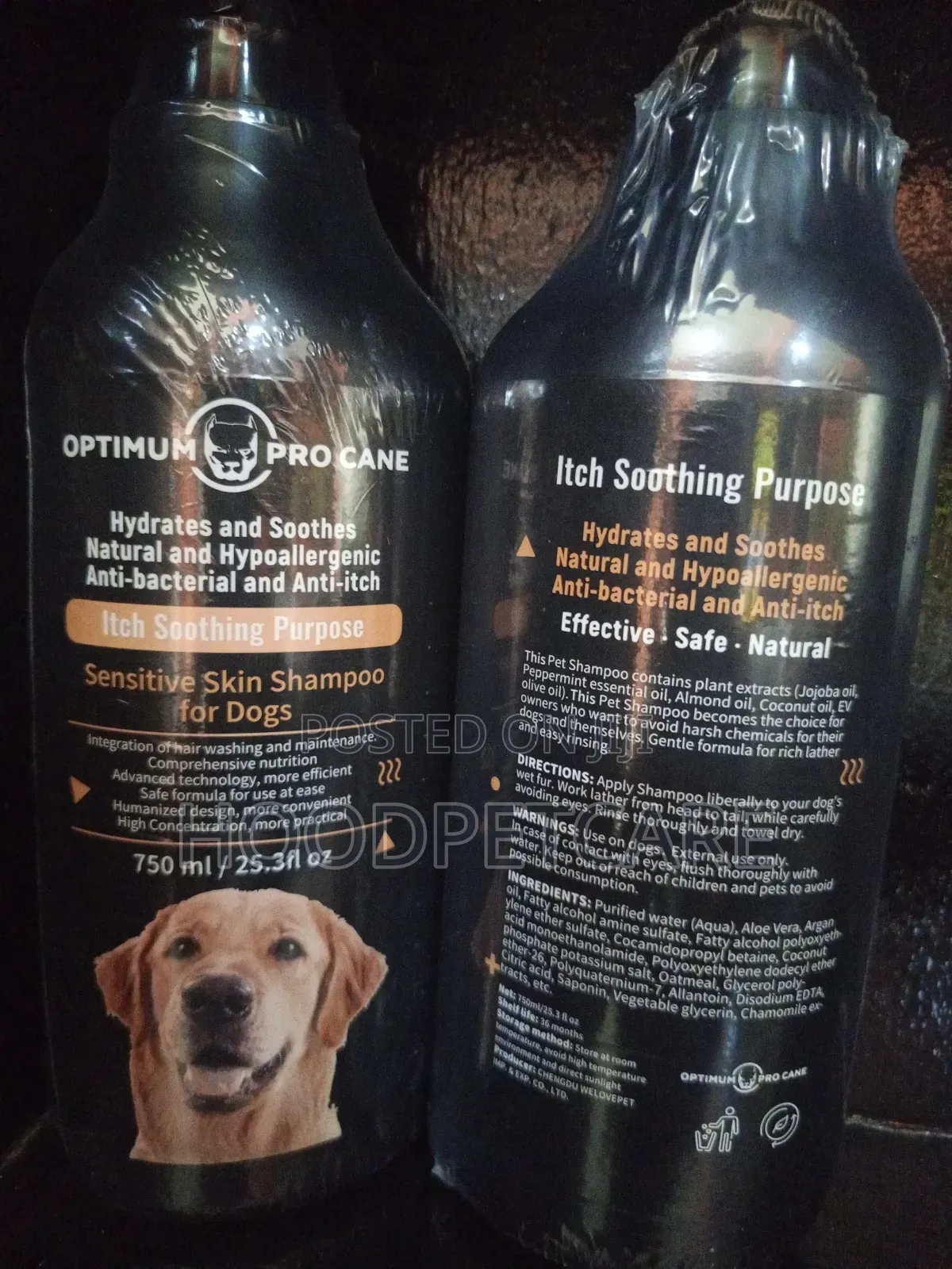Optimum Itch Soothing Shampoo for Dogs
