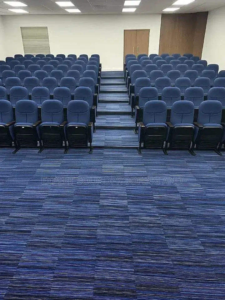 Acoustic Treatments Carpet Tiles.