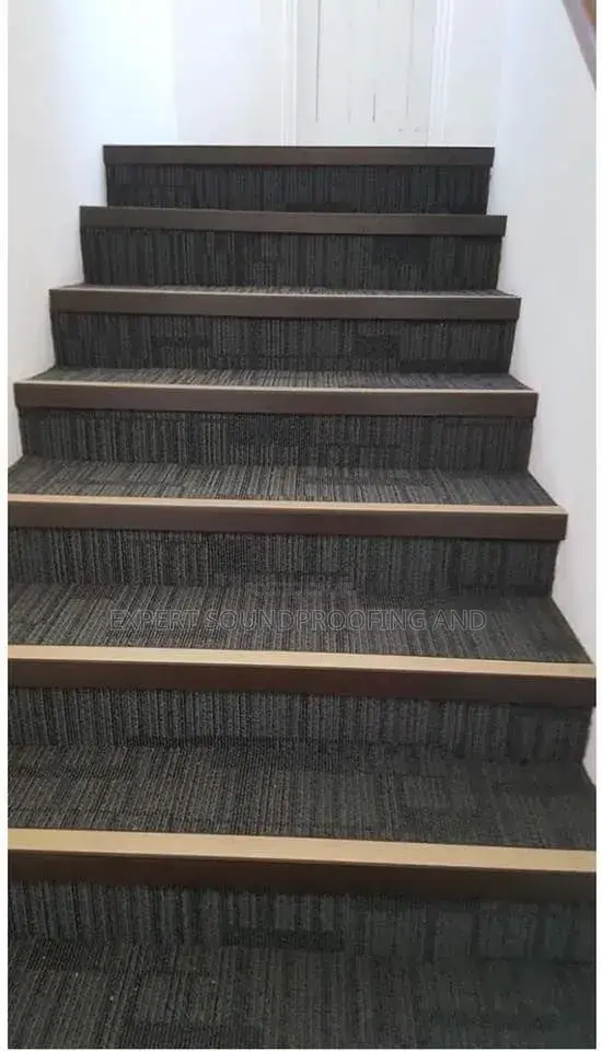 Acoustic Treatments Carpet Tiles.