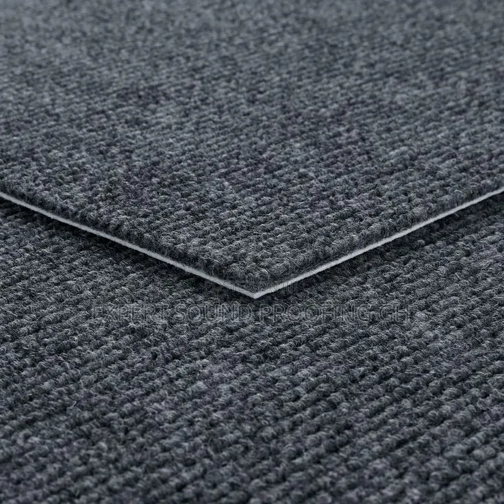 Acoustic Treatments Carpet Tiles.
