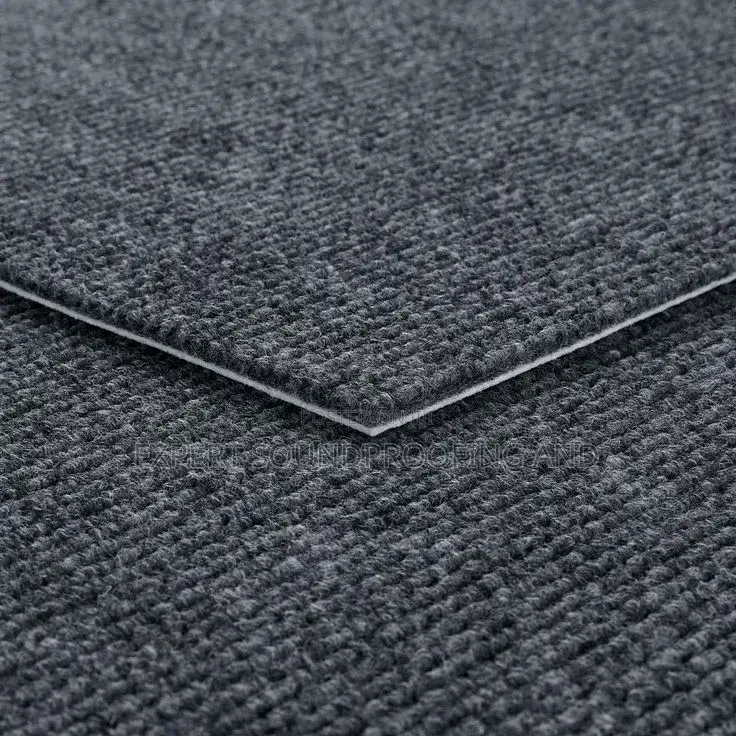 Acoustic Treatments Carpet Tiles.