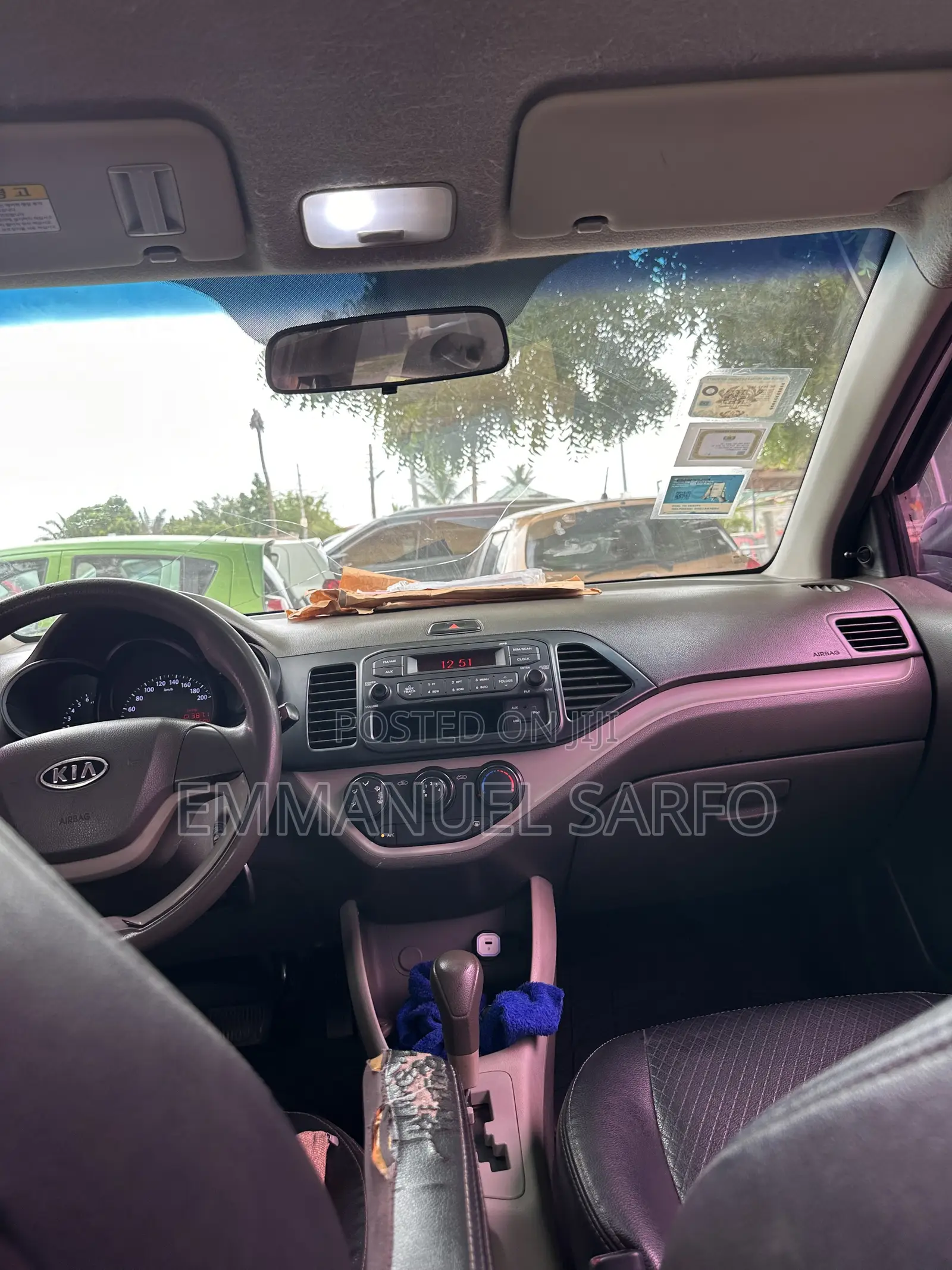 Kia Morning 2012 Silver