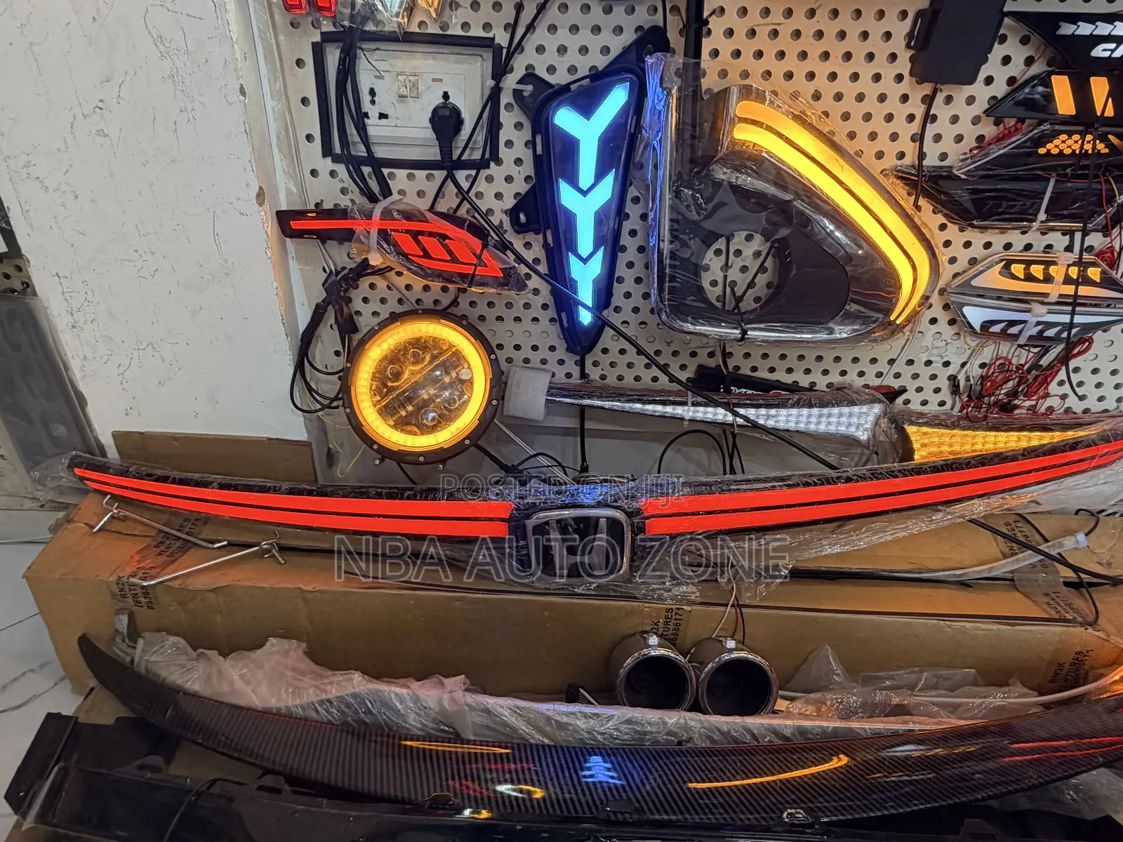 Honda CRV 2017-2021 Full Led Boot Spoiler