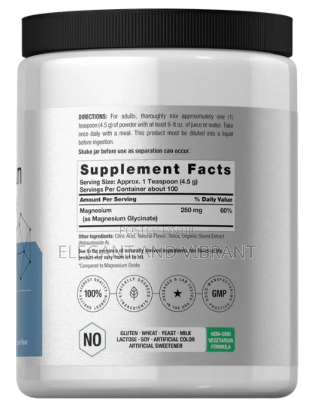 Magnesium Glycinate | 1lb Powder No Reviews