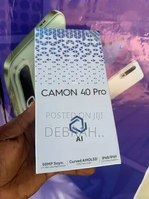 New Tecno Camon 40 Pro 5G 256 GB Black