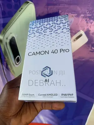 New Tecno Camon 40 Pro 5G 256 GB Black
