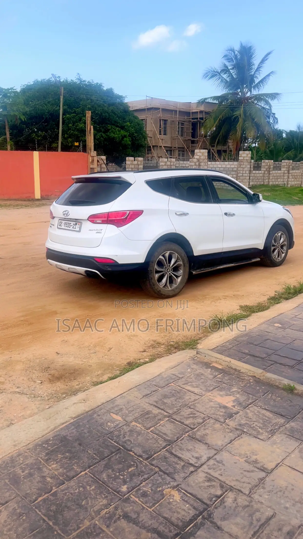 Hyundai Santa Fe 2016 White