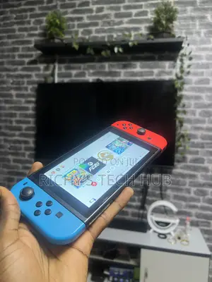 Nintendo Switch With 9 Games