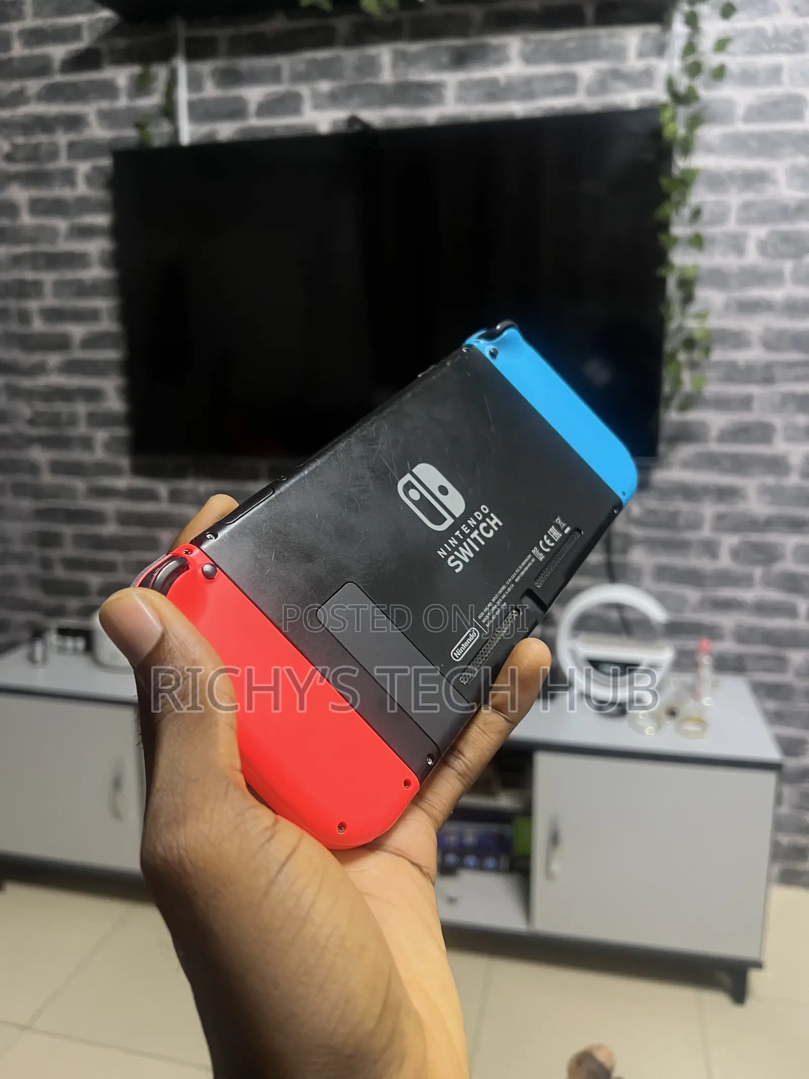 Nintendo Switch With 9 Games