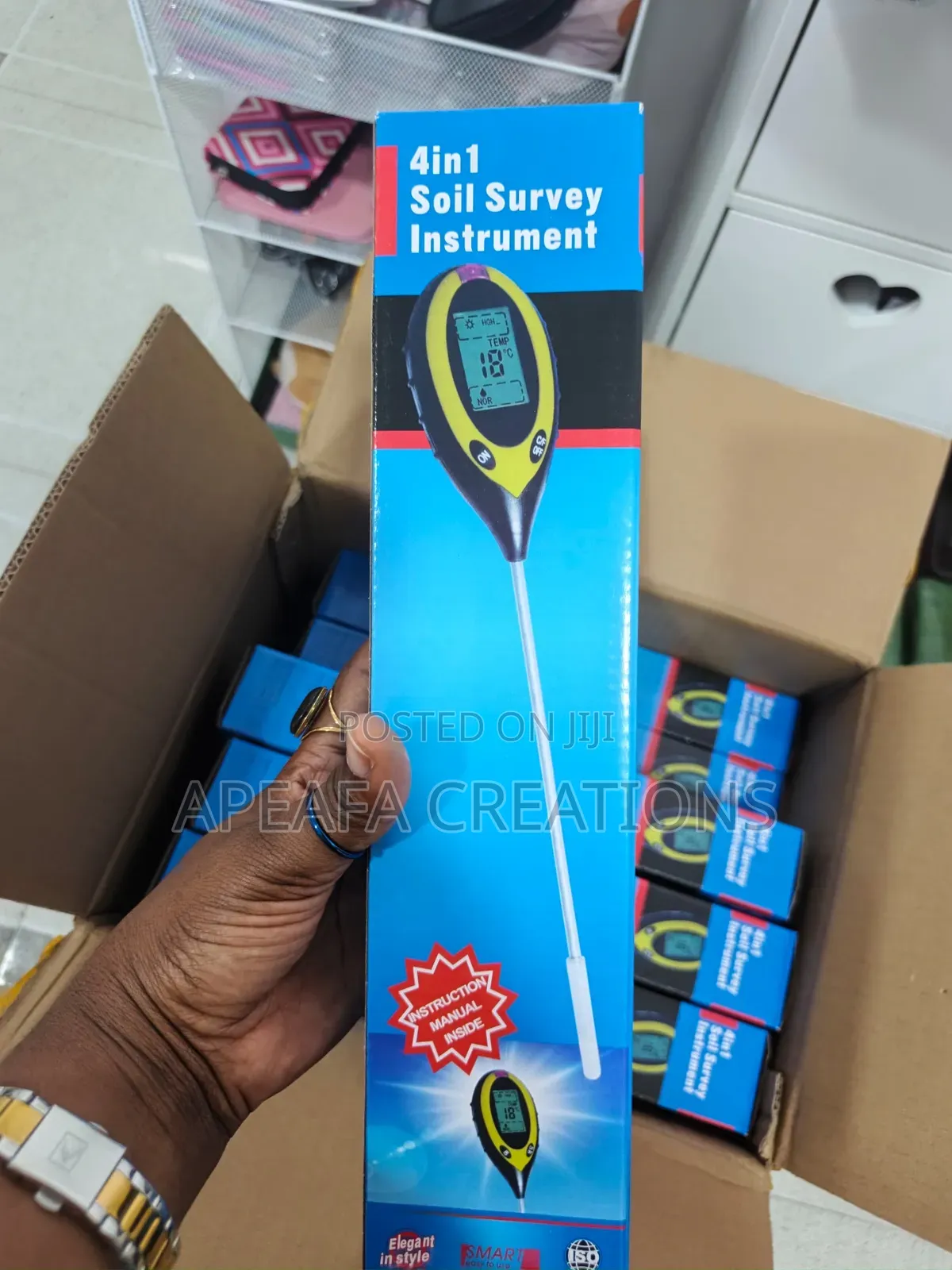 4-in-1 Digital Soil Ph Tester