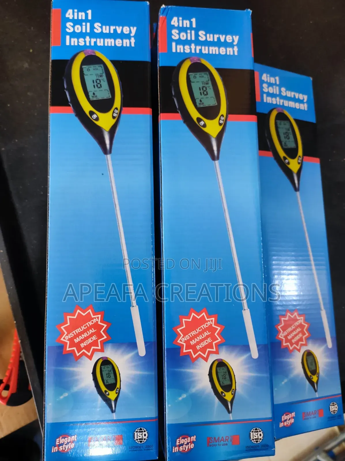 4-in-1 Digital Soil Ph Tester