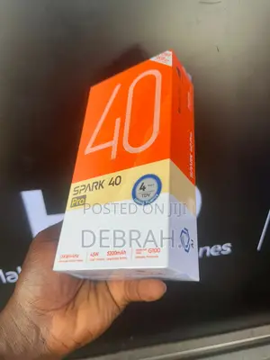 New Tecno Spark 40 Pro 256 GB Blue