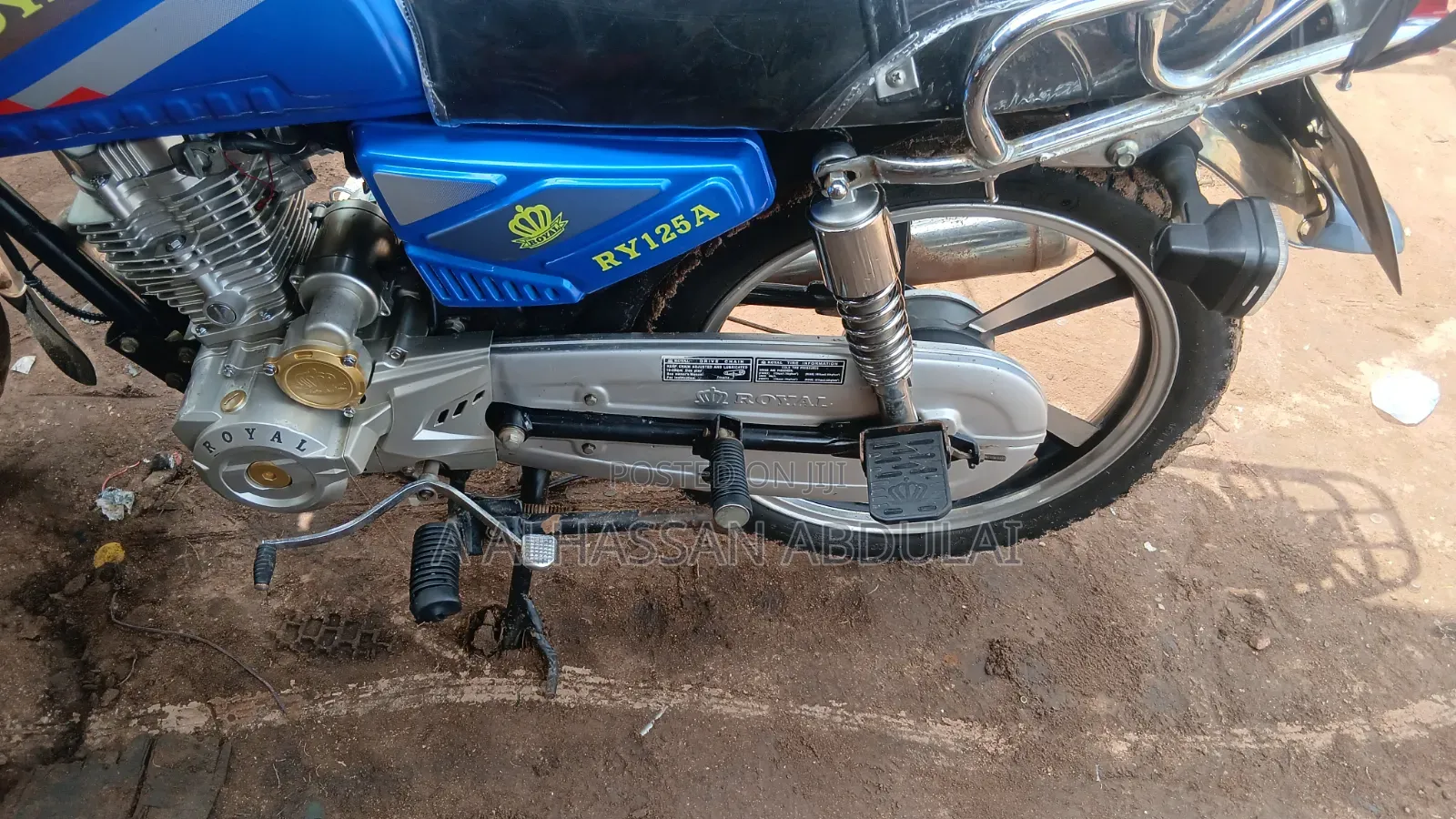 Royal RY125 2025 Blue