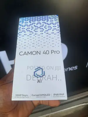 New Tecno Camon 40 Pro 5G 256 GB Black