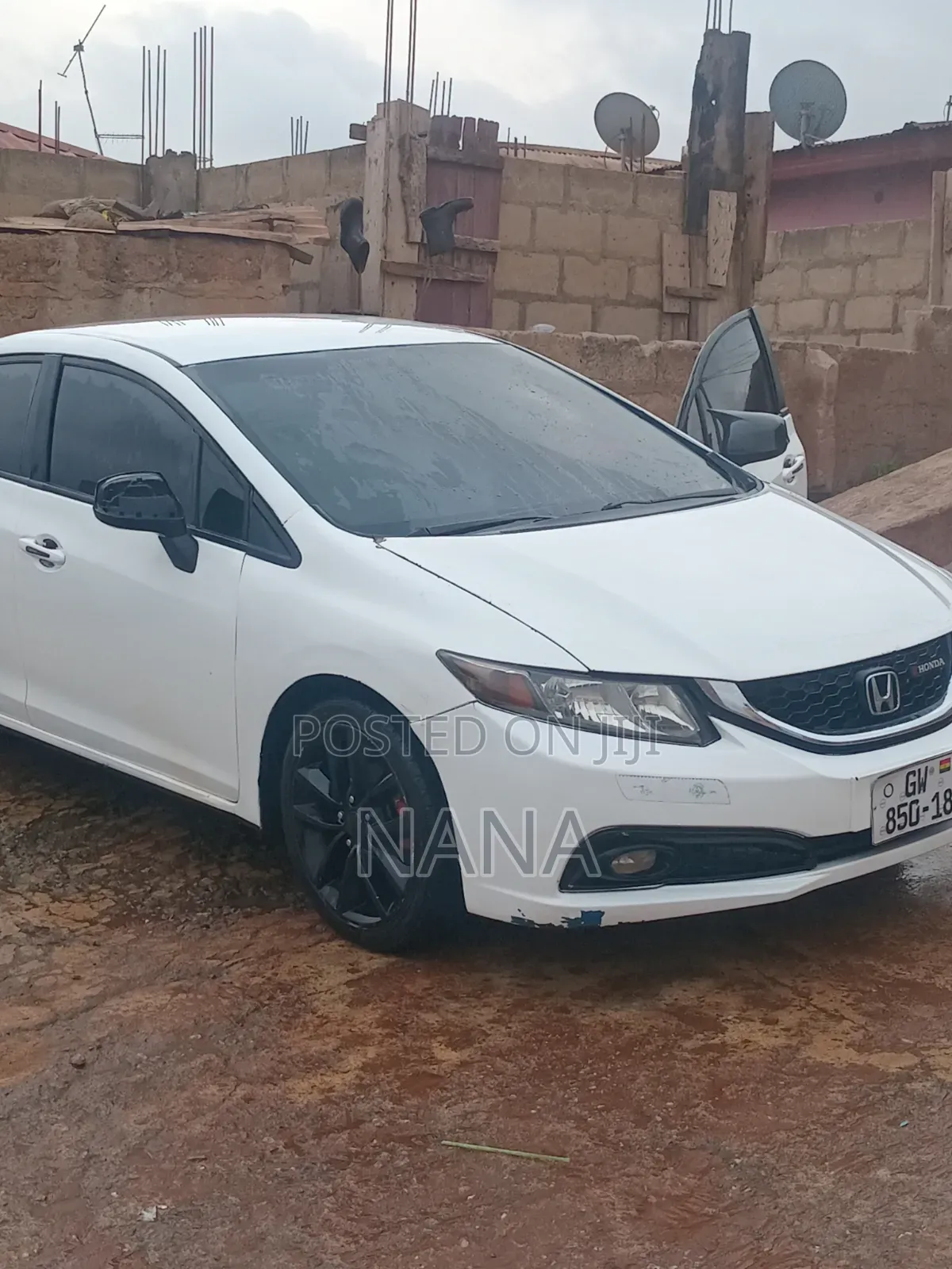 Honda Civic 1.8 5 Door Automatic 2012 White