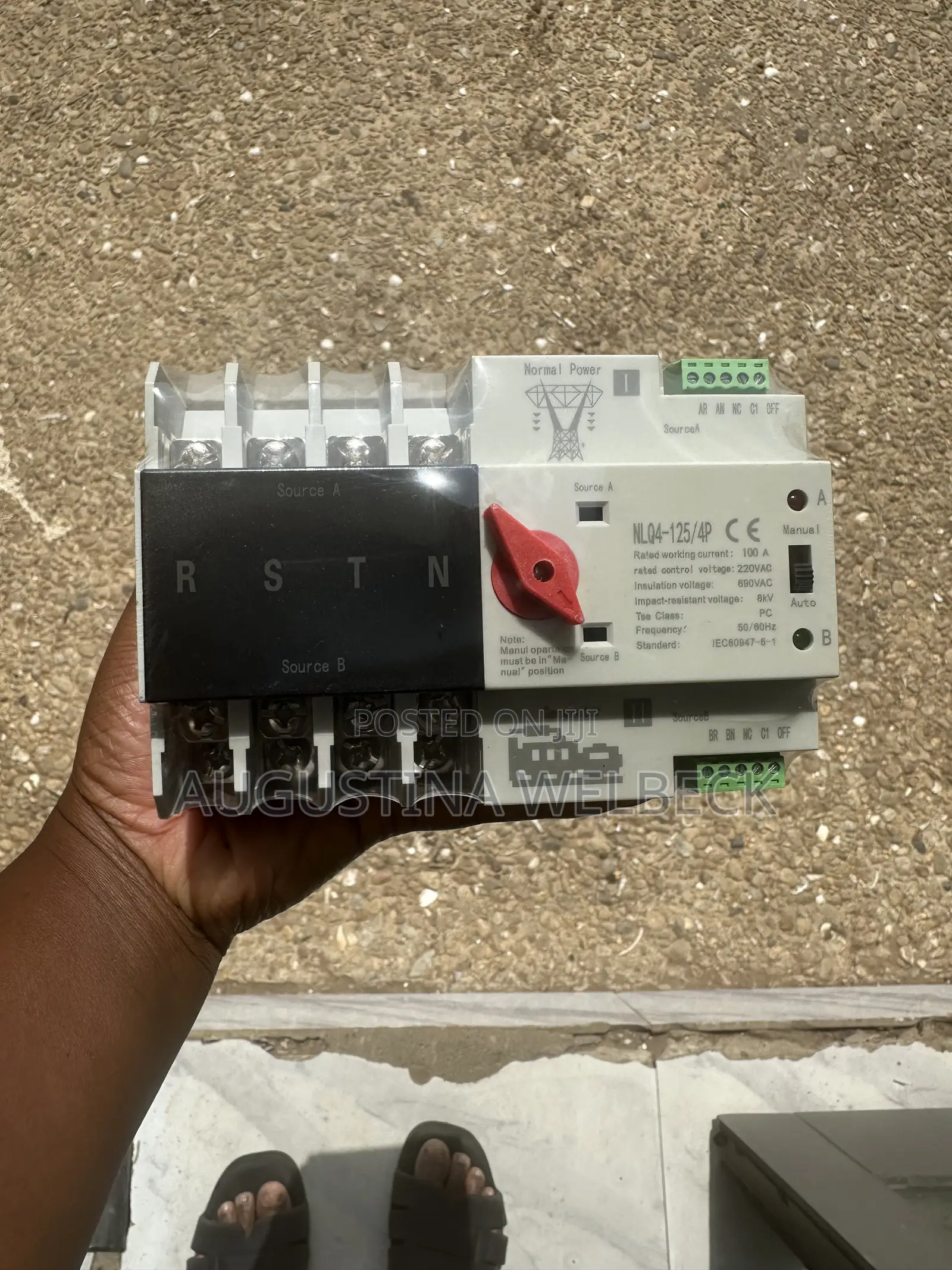 Dual Power Ats Changeover ( Single Phase)100amps