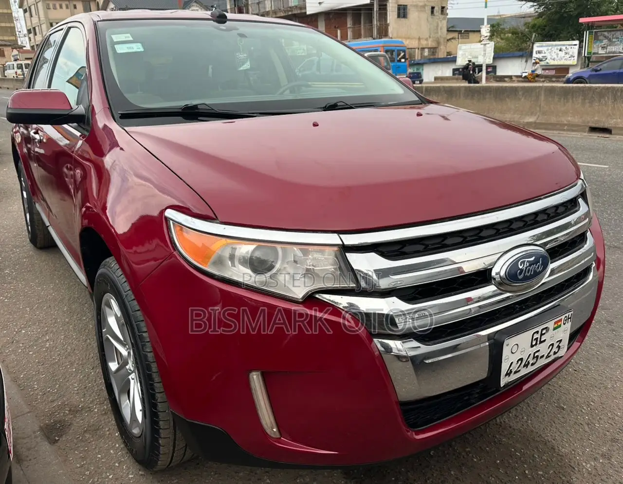 Ford Edge SEL 4dr SUV (3.5L 6cyl 6A) 2014 Red