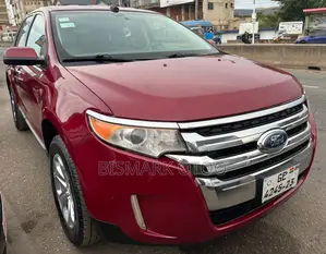 Ford Edge SEL 4dr SUV (3.5L 6cyl 6A) 2014 Red