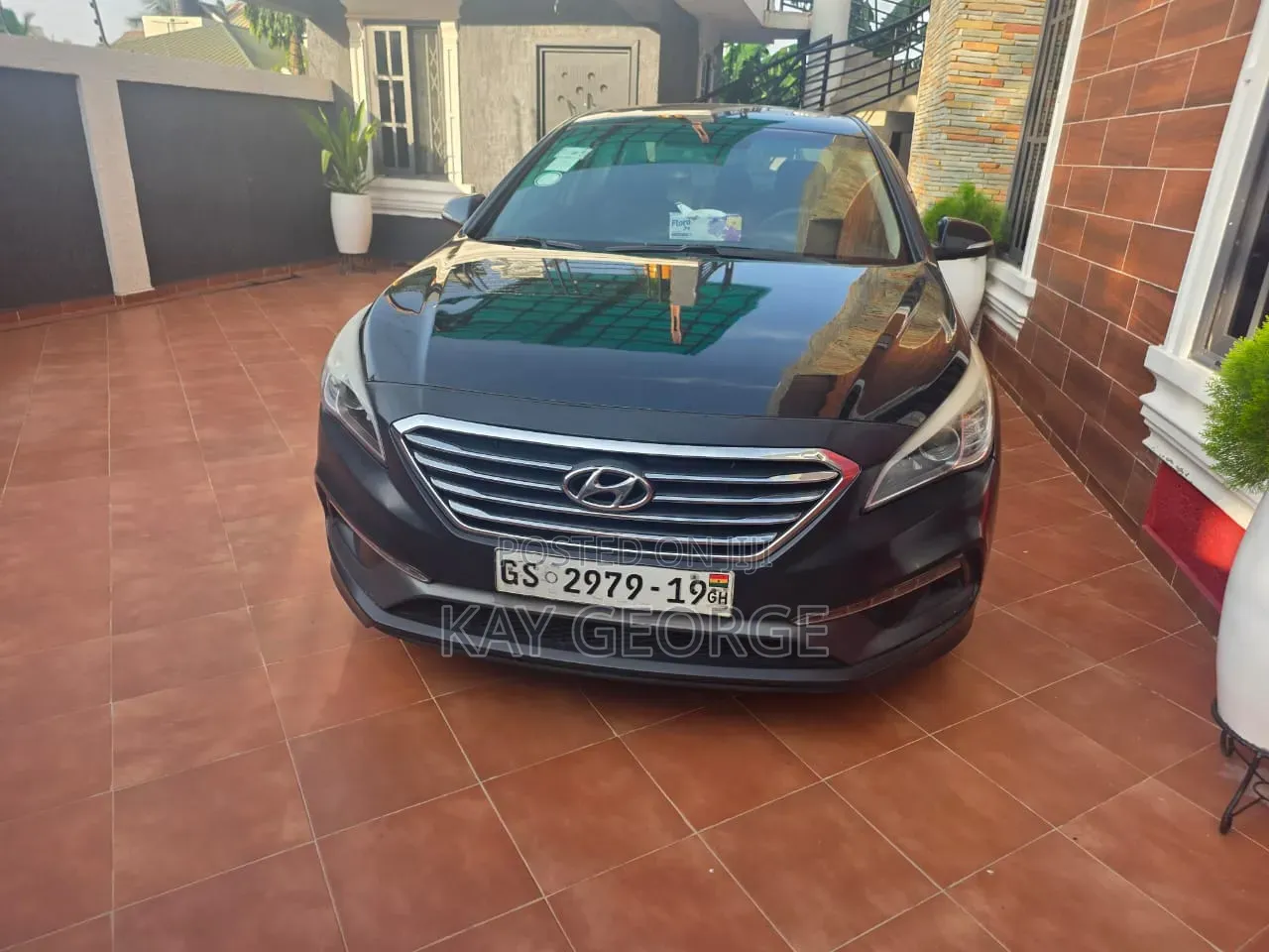 Hyundai Sonata Sport 2.0T Sedan FWD (2.0L 4cyl 6A) 2016 Black