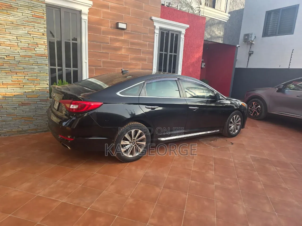 Hyundai Sonata Sport 2.0T Sedan FWD (2.0L 4cyl 6A) 2016 Black