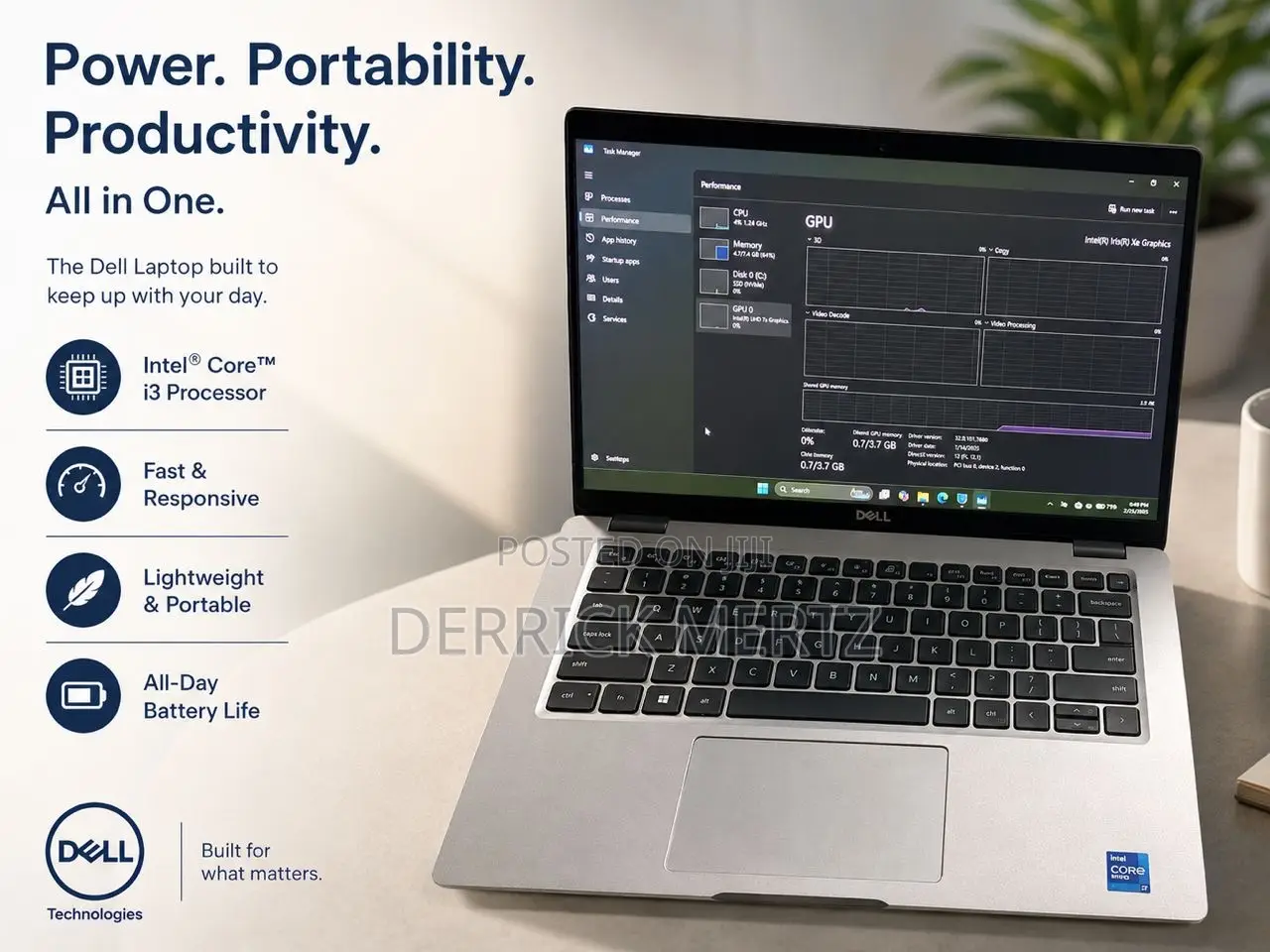 New Laptop Dell Latitude 5420 8GB Intel Core i7 SSD 256GB