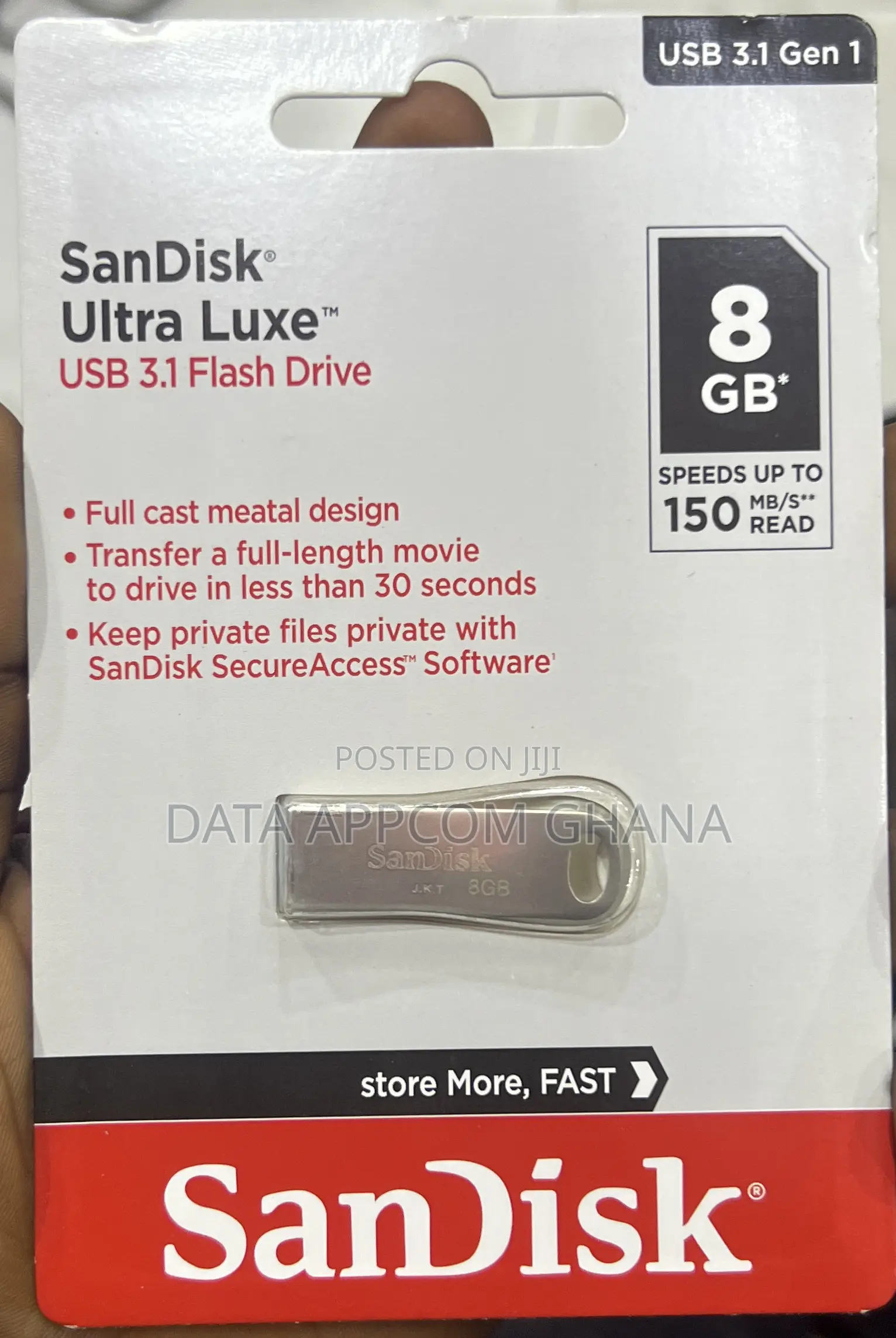 Sandisk 8gb Ultra Luxe 3.1