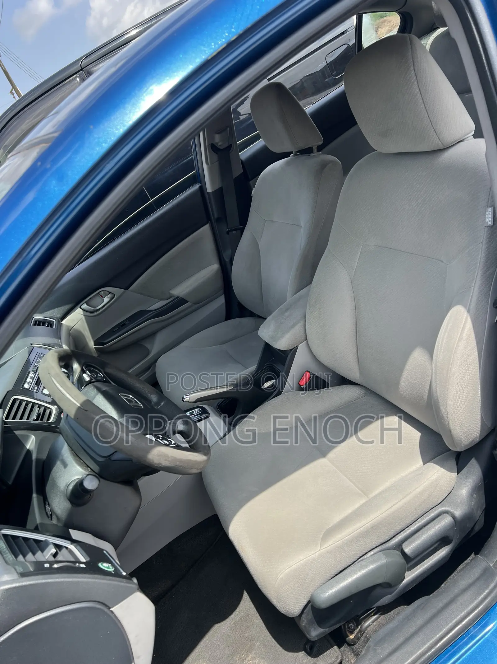 Honda Civic EX-L 2dr Coupe (1.8L 4cyl CVT) 2015 Blue