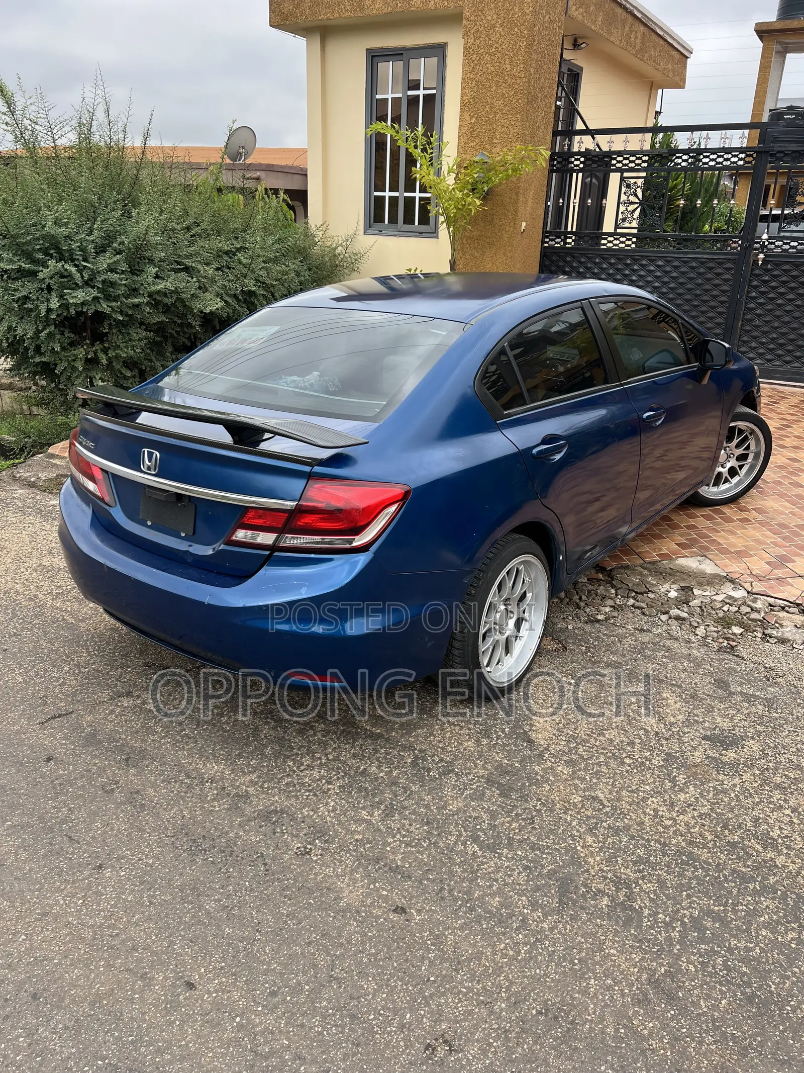 Honda Civic EX-L 2dr Coupe (1.8L 4cyl CVT) 2015 Blue