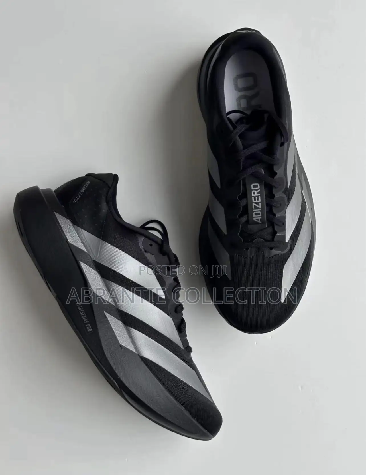 Black/Grey Adidas Adizero Evo Sl Available