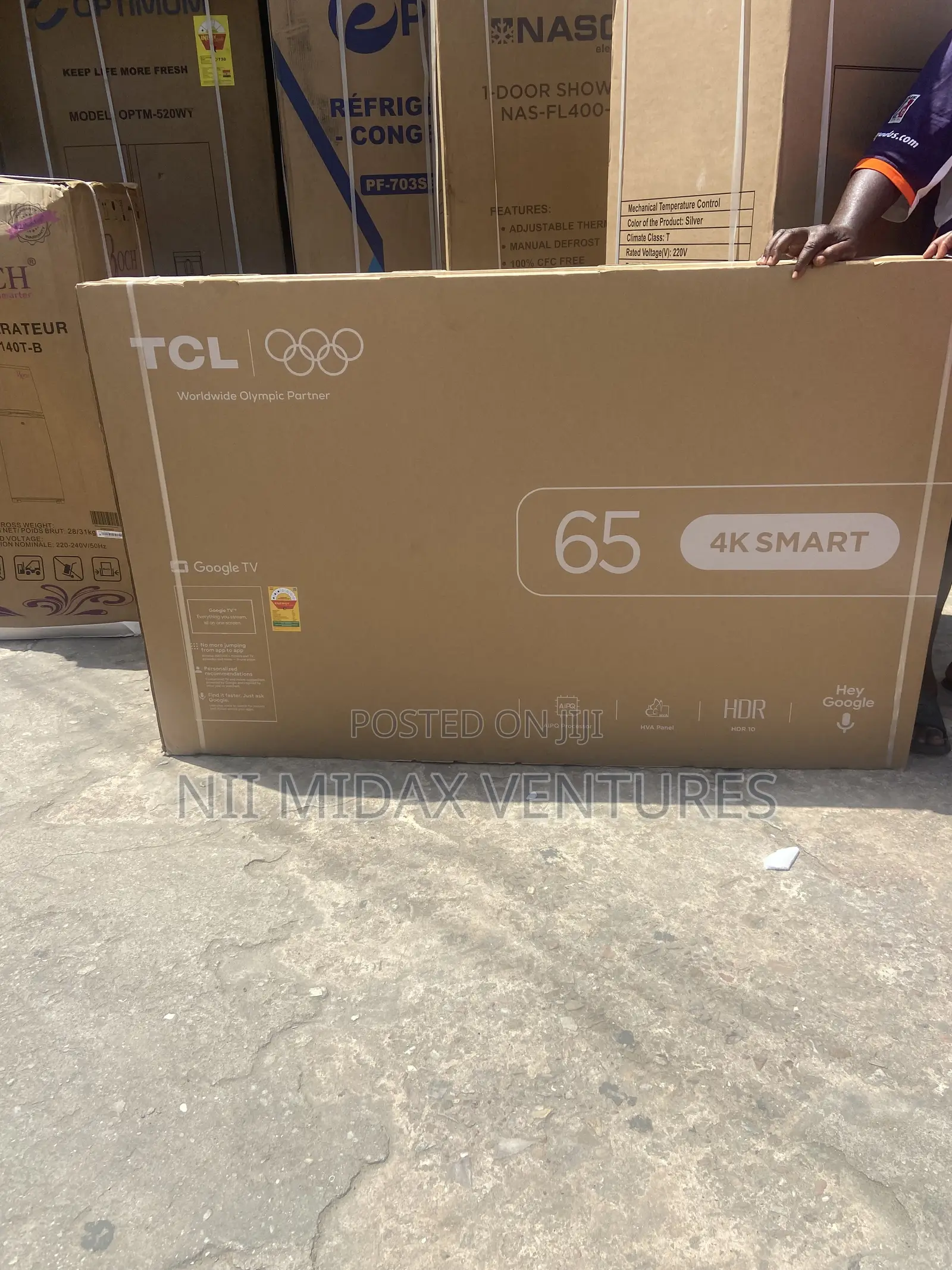Brand New TCL 65inches Smart Uhd Google Tv