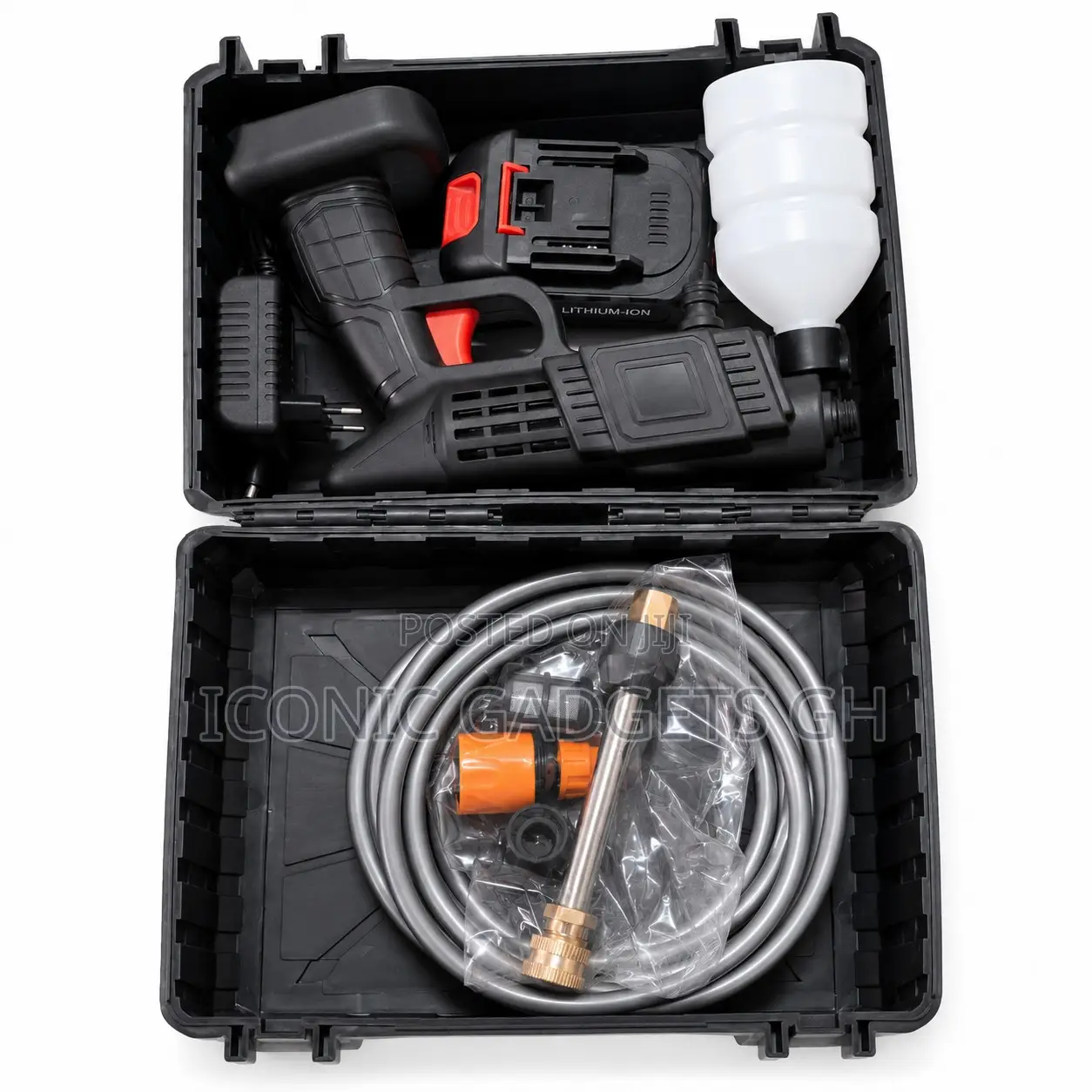 Cordless Portable High-Pressure Washer Gun