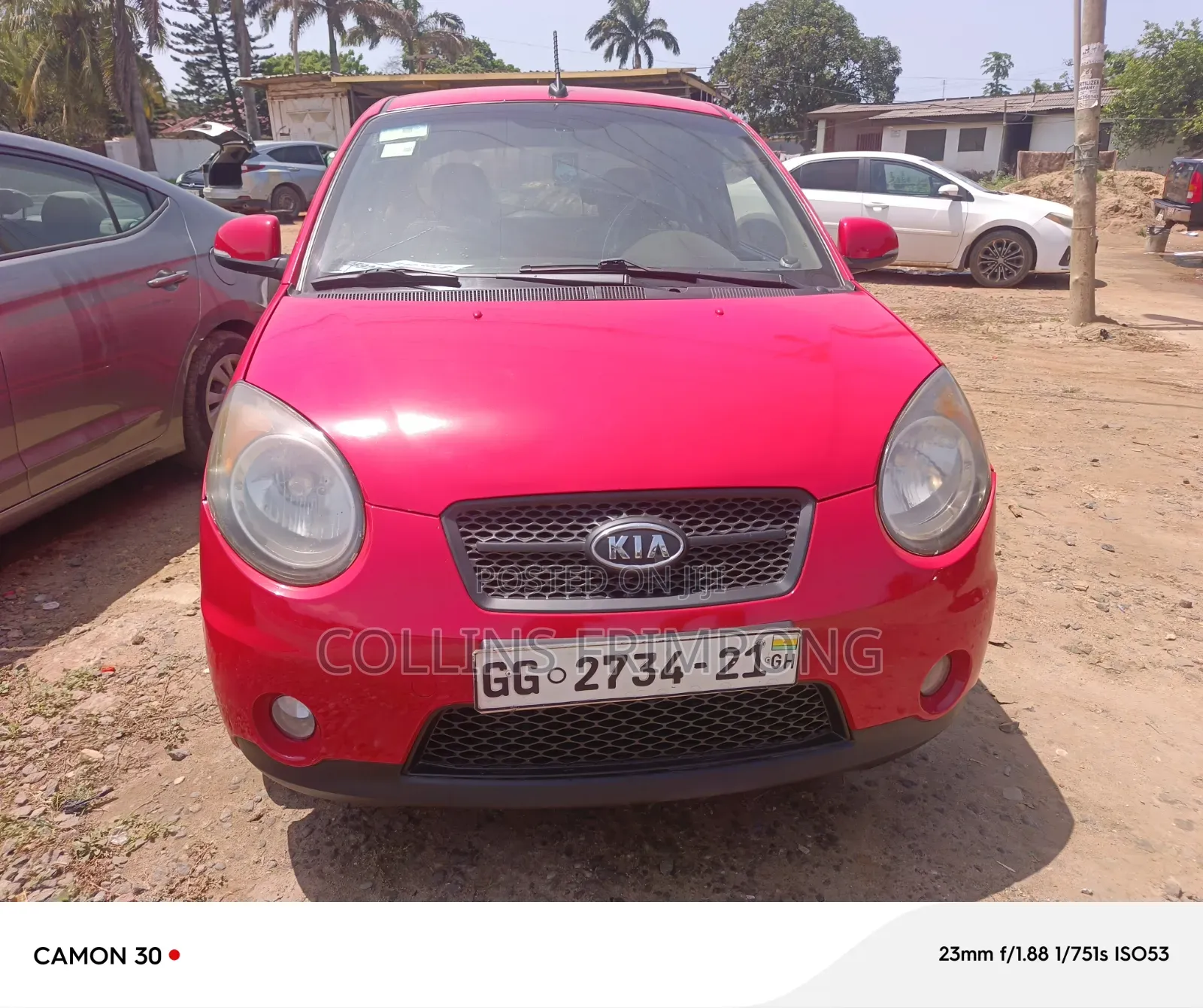Kia Morning 2010 Red