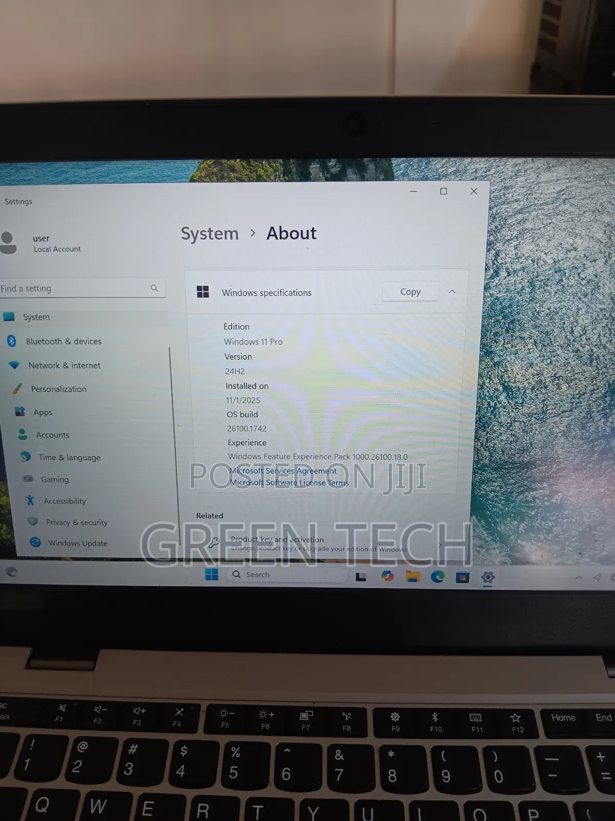 Laptop Lenovo ThinkPad T490s 8GB Intel Core i5 SSD 256GB