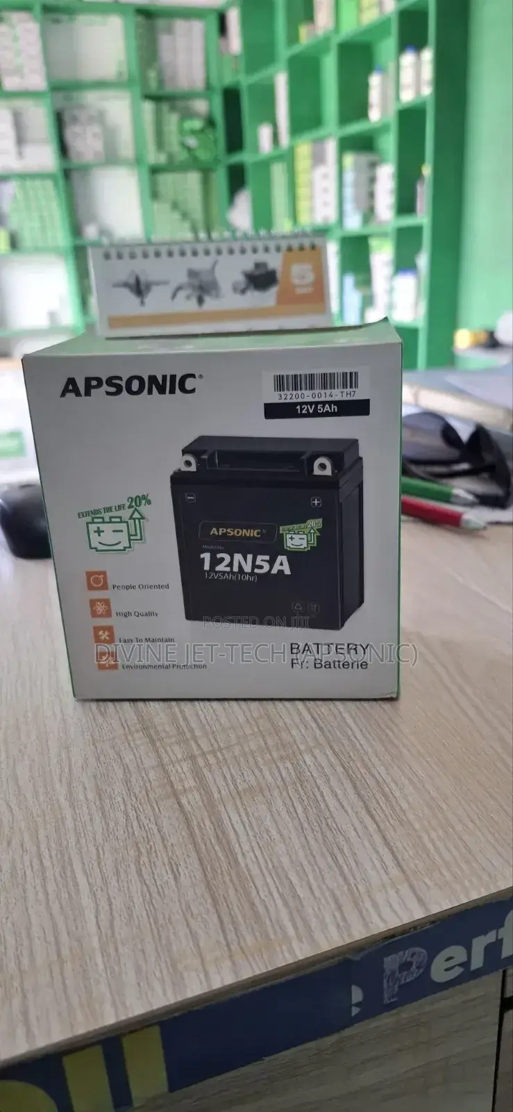 Motorcycle Battery Apsonic