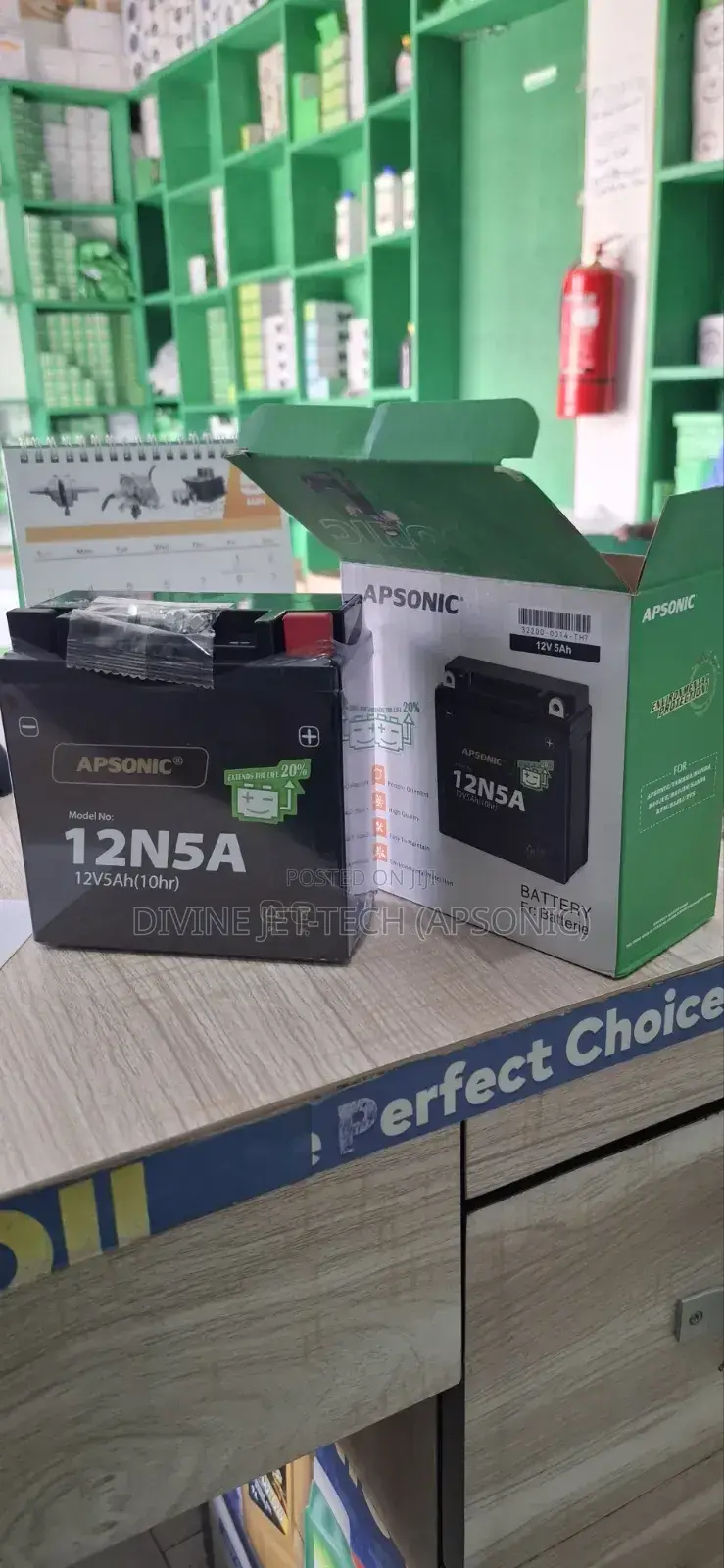 Motorcycle Battery Apsonic