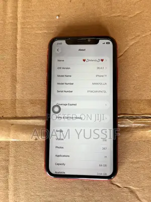 Apple iPhone 11 64 GB Red