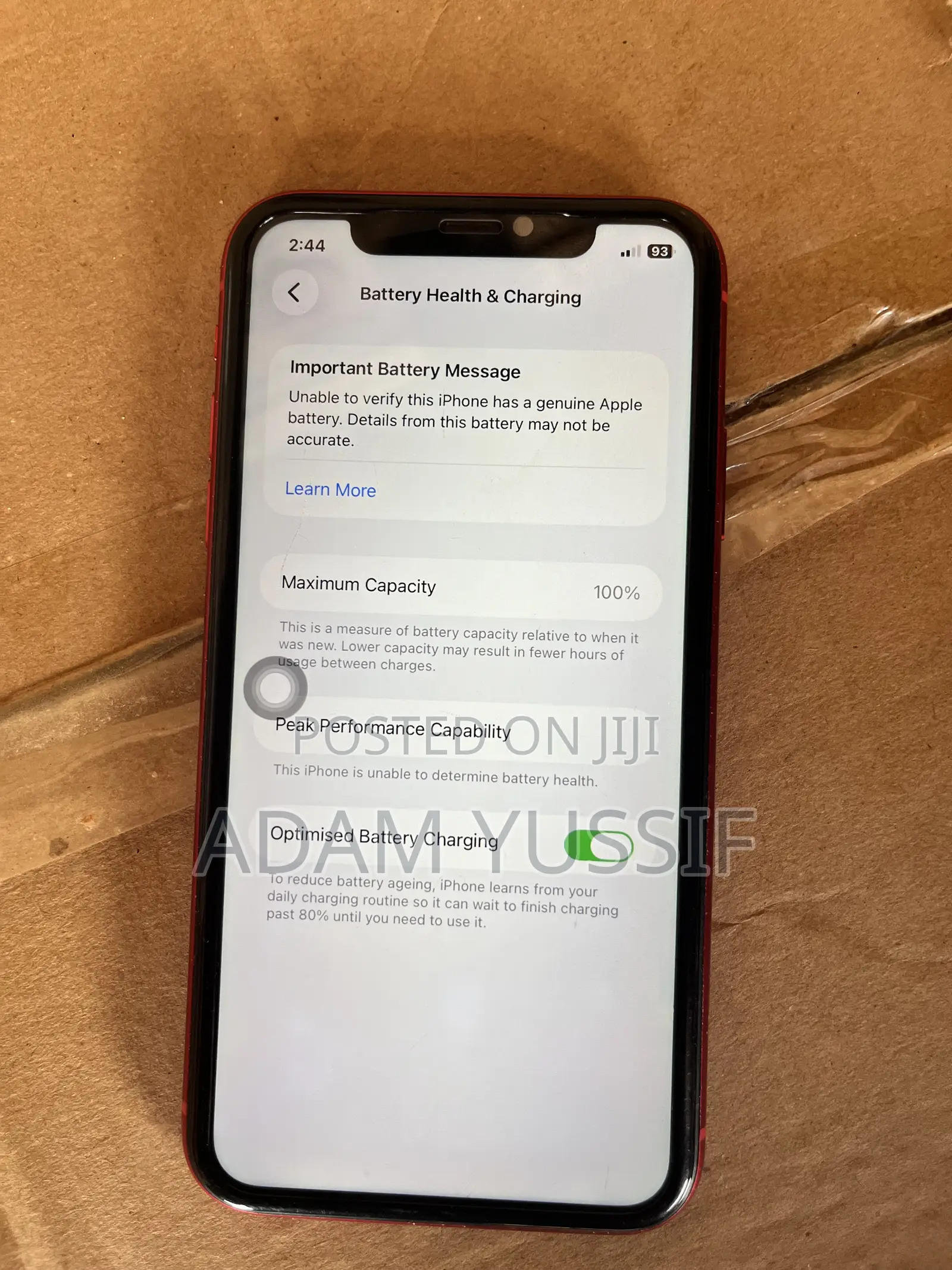 Apple iPhone 11 64 GB Red