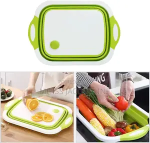 3in1 Chopping Board Bowl Strainer