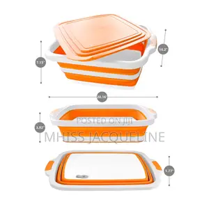 3in1 Chopping Board Bowl Strainer
