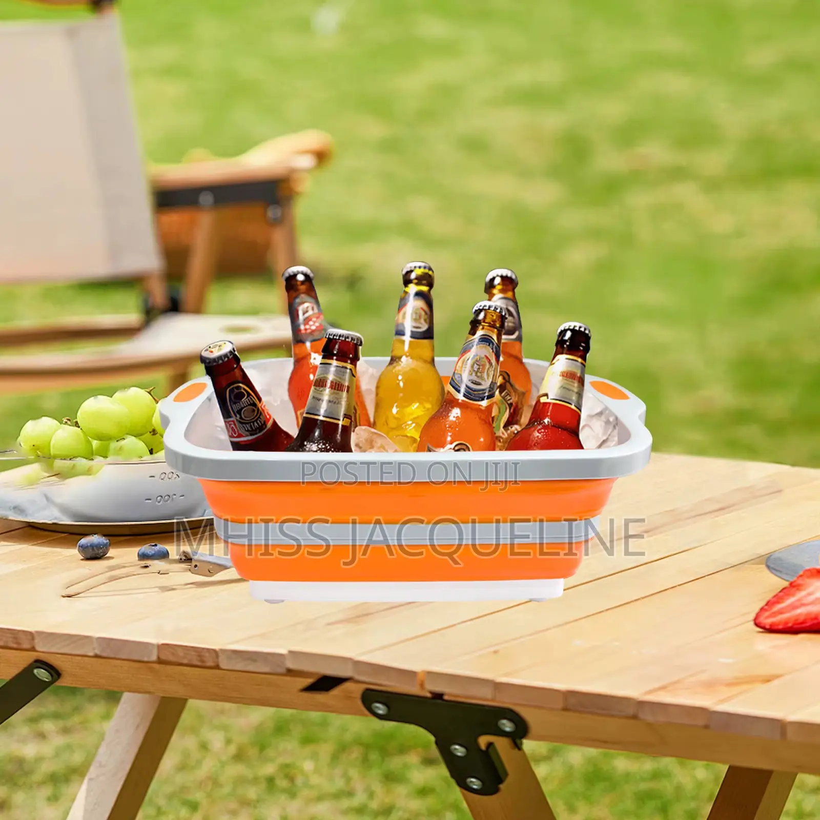 3in1 Chopping Board Bowl Strainer